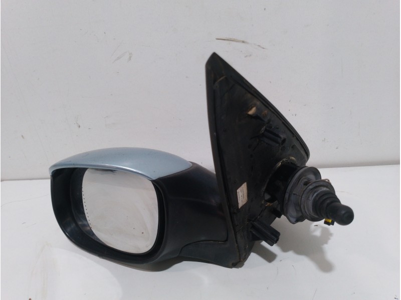Recambio de retrovisor izquierdo para peugeot 206 berlina xs-line referencia OEM IAM 1608264280 AZUL MANUAL