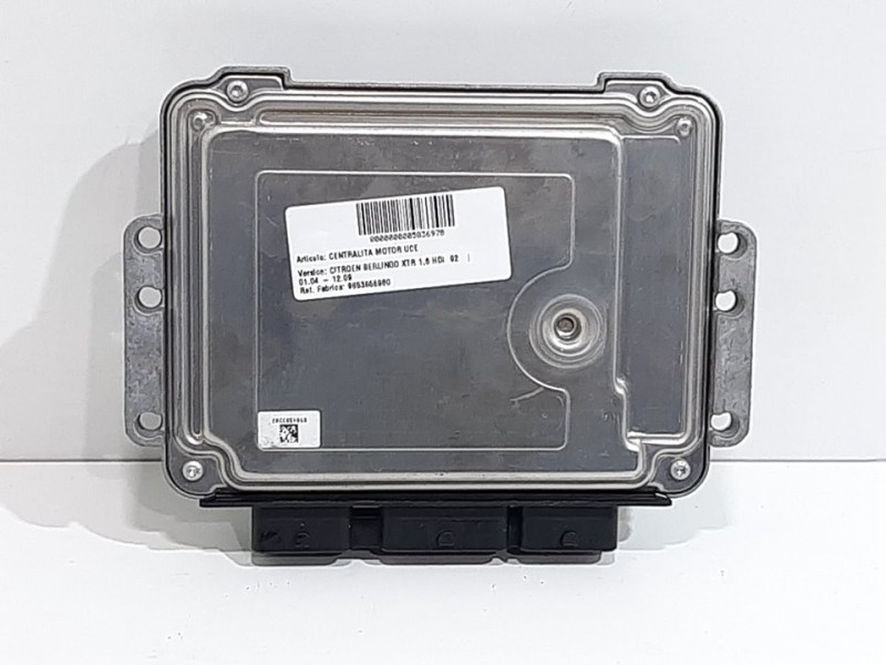 Recambio de centralita motor uce para citroën berlingo xtr 1,6 hdi 92 referencia OEM IAM 9653958980 0281013872 