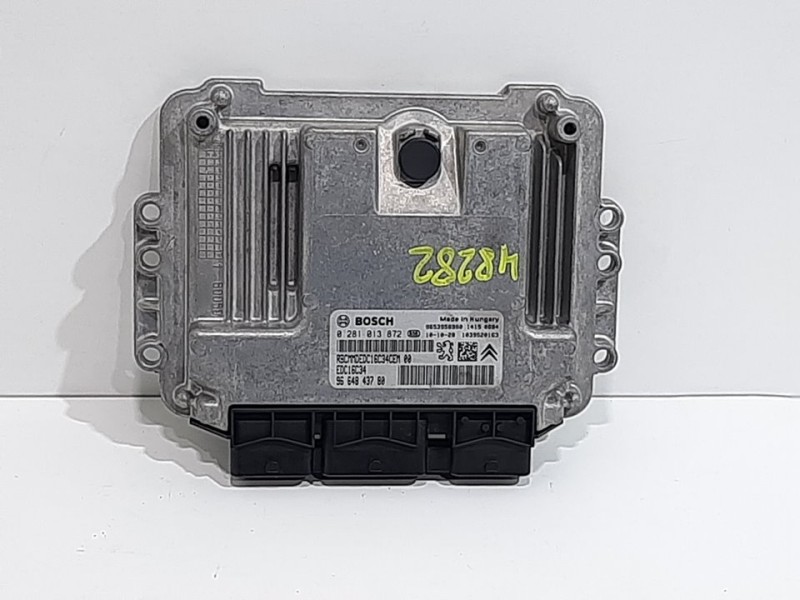 Recambio de centralita motor uce para citroën berlingo xtr 1,6 hdi 92 referencia OEM IAM 9653958980 0281013872 