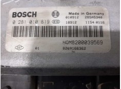 Recambio de centralita motor uce para renault scenic (ja..) 1.9 dci authentique referencia OEM IAM 0281010819 HOM8200039569  2