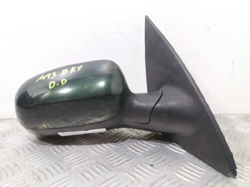 Recambio de retrovisor derecho para opel corsa c club referencia OEM IAM  VERDE ELECTRICO