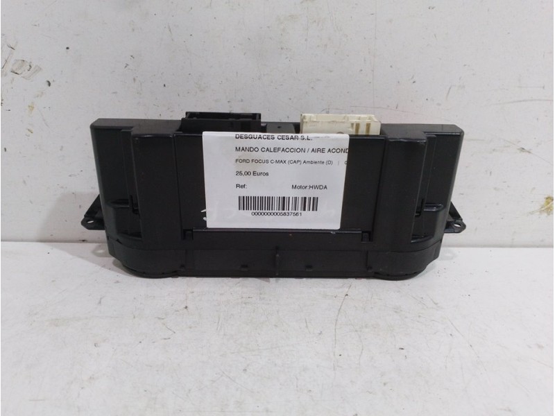 Recambio de mando calefaccion / aire acondicionado para ford focus c-max (cap) ambiente (d) referencia OEM IAM   