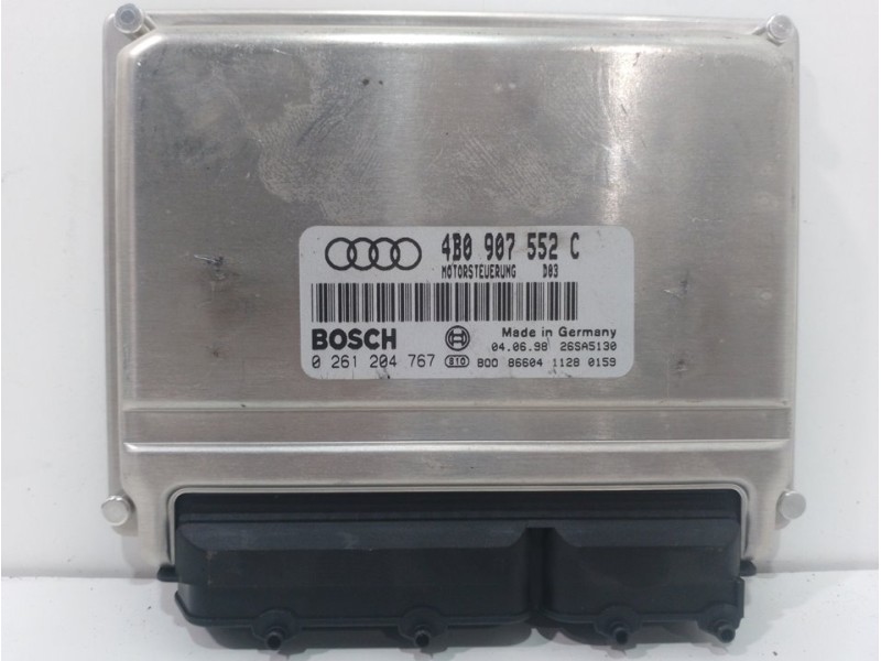 Recambio de centralita motor uce para audi a4 berlina (b5) 2.4 referencia OEM IAM 4B0907552C 0261204767 