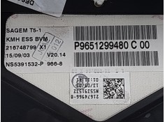 Recambio de cuadro instrumentos para peugeot 307 break / sw (s1) sw clim referencia OEM IAM 821165   2