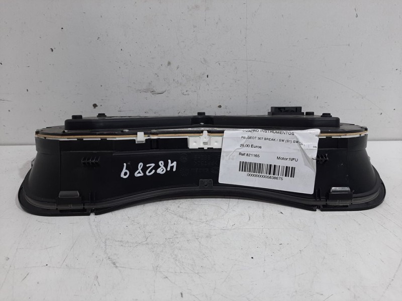Recambio de cuadro instrumentos para peugeot 307 break / sw (s1) sw clim referencia OEM IAM 821165  