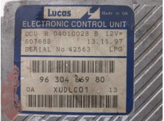 Recambio de centralita motor uce para peugeot 406 berlina (s1/s2) 2.1 turbodiesel cat referencia OEM IAM 9630466980