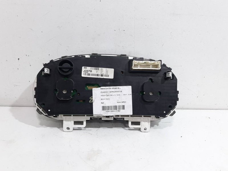 Recambio de cuadro instrumentos para nissan qashqai (j10) tekna referencia OEM IAM   