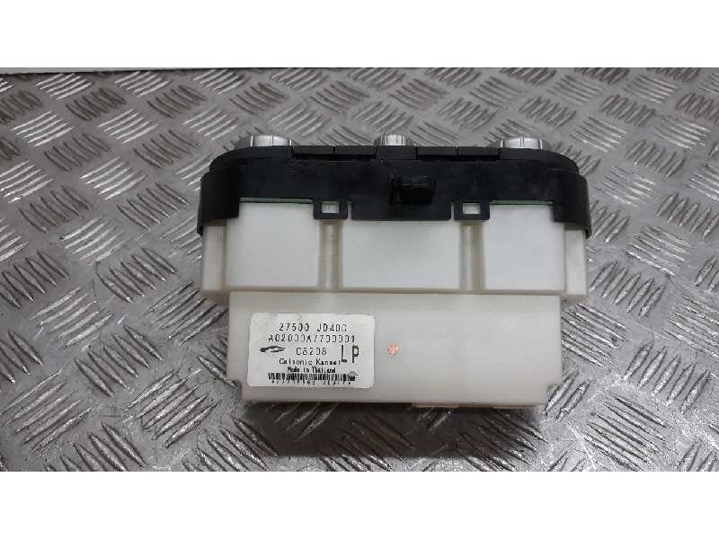 Recambio de mando calefaccion / aire acondicionado para nissan qashqai (j10) tekna referencia OEM IAM 27500jd40c  