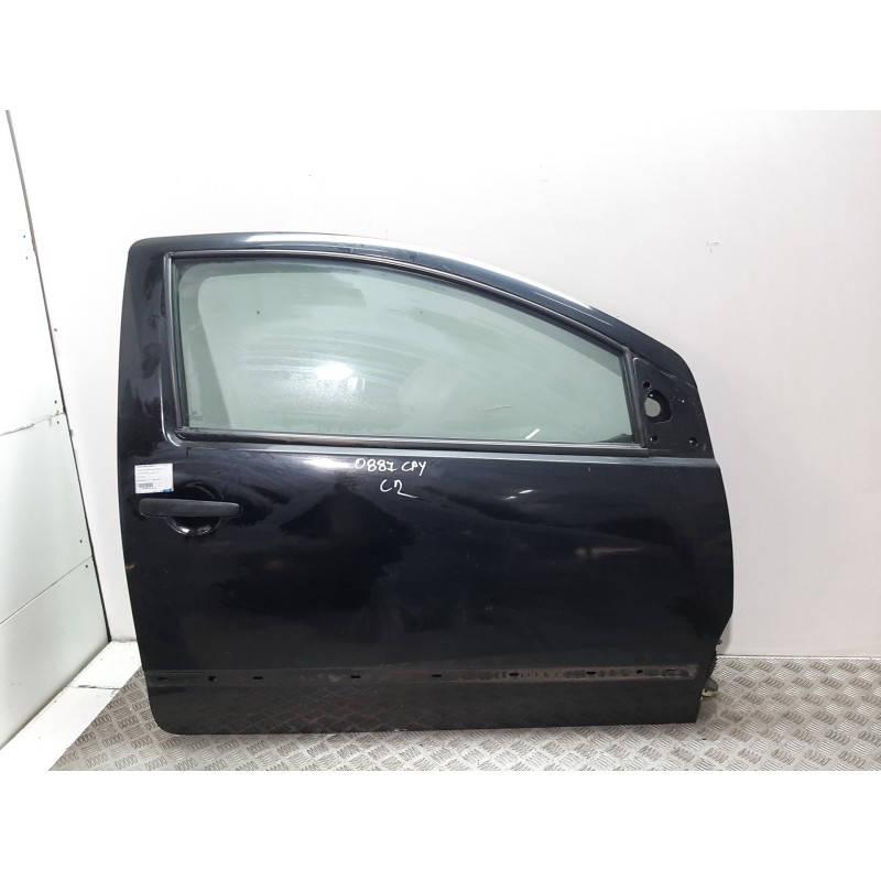 Recambio de puerta delantera derecha para citroën c2 vtr referencia OEM IAM 9004T0 NEGRO 