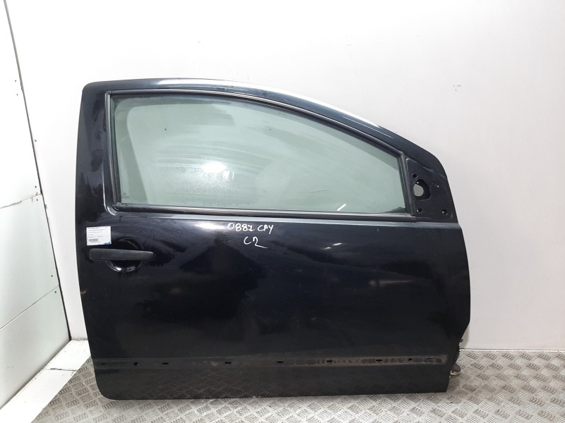 Recambio de puerta delantera derecha para citroën c2 vtr referencia OEM IAM 9004T0 NEGRO 