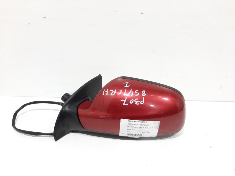 Recambio de retrovisor izquierdo para peugeot 307 (s1) xs referencia OEM IAM  GRANATE ELÉCTRICO