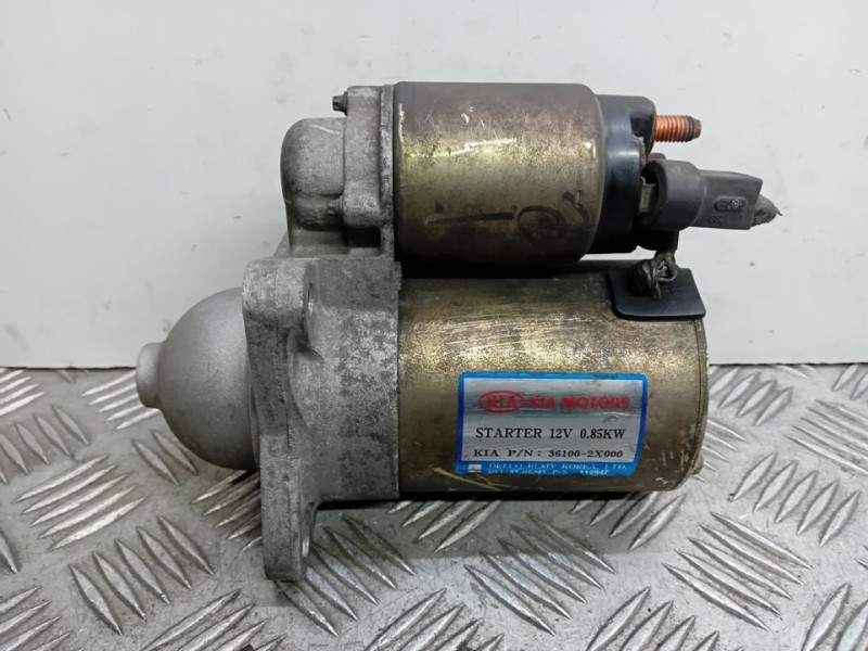 Recambio de motor arranque para kia carens 1.6 lx referencia OEM IAM 112847  