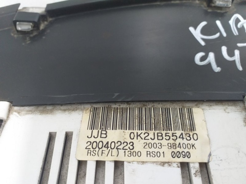 Recambio de cuadro instrumentos para kia carens 1.6 lx referencia OEM IAM 0K2JB55430  JJB