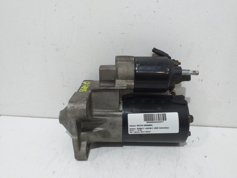 Recambio de motor arranque para renault laguna ii (bg0) authentique referencia OEM IAM 0001106022 8200186144 