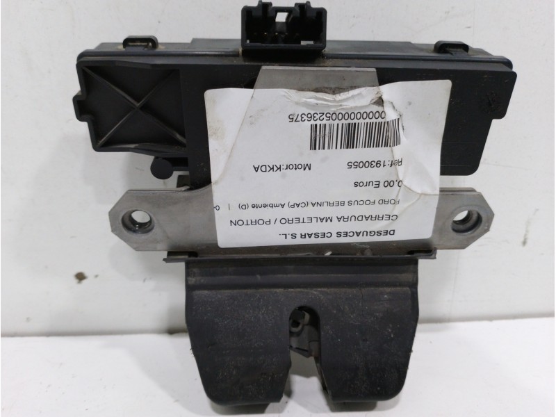 Recambio de cerradura maletero / porton para ford focus berlina (cap) ambiente (d) referencia OEM IAM 1930055  