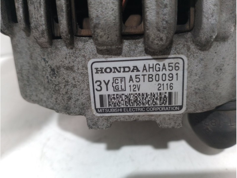 Recambio de alternador para honda jazz (gd1/5) 1.2 ls referencia OEM IAM AHGA56 A5TB0091 