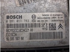 Recambio de centralita motor uce para peugeot 206 berlina x-line clim referencia OEM IAM 0281011773 9658556780