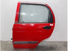 Recambio de puerta trasera izquierda para daewoo matiz cd referencia OEM IAM 96512906 COLOR ROJO