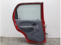 Recambio de puerta trasera izquierda para daewoo matiz cd referencia OEM IAM 96512906 COLOR ROJO  2