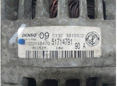 Recambio de alternador para fiat idea (135) 1.4 16v dynamic (i) referencia OEM IAM 51714791 51714791  2