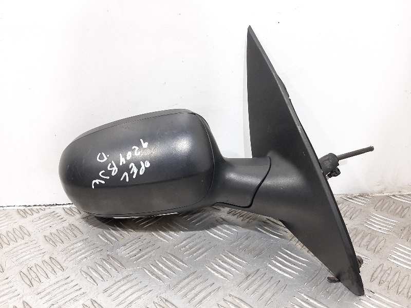 Recambio de retrovisor derecho para opel corsa c club referencia OEM IAM  NEGRO MANUAL