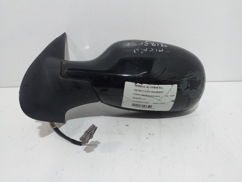 Recambio de retrovisor izquierdo para nissan micra (k12e) acenta referencia OEM IAM 96302AX927  