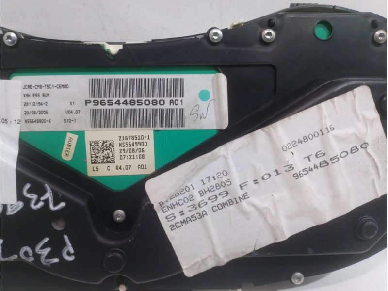 Recambio de cuadro instrumentos para peugeot 307 break/sw (s2) sw referencia OEM IAM   