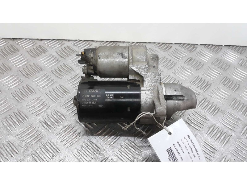 Recambio de motor arranque para suzuki swift azg (nz) gl+ referencia OEM IAM F002G20485  