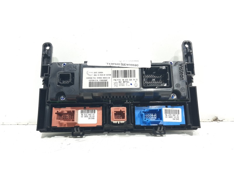 Recambio de mando calefaccion / aire acondicionado para peugeot 407 sr confort referencia OEM IAM 96573326YW  