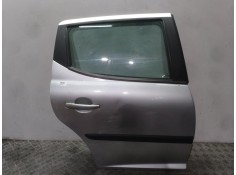 Recambio de puerta trasera derecha para peugeot 207 sw confort referencia OEM IAM 9008V5 PLATA
