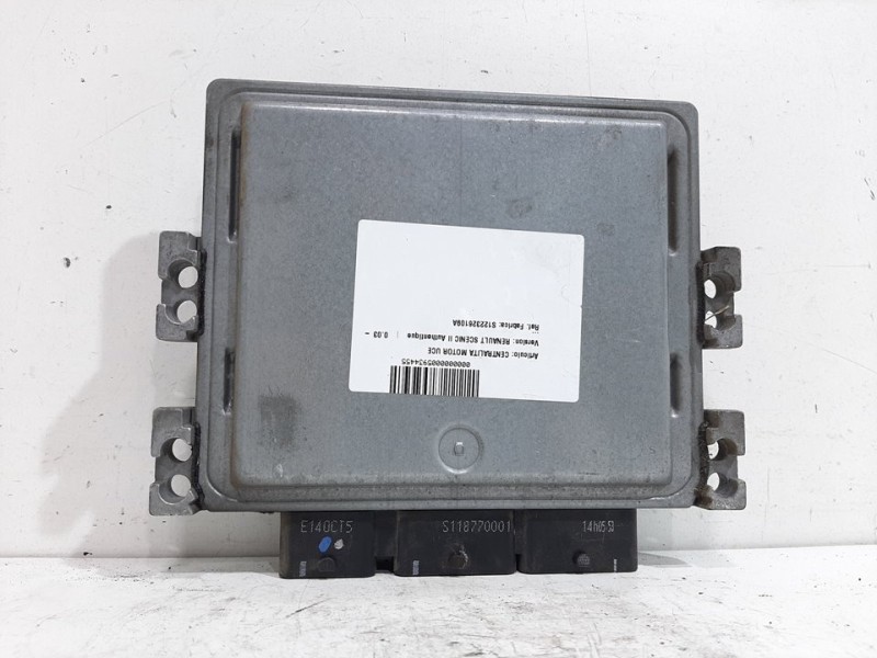 Recambio de centralita motor uce para renault scenic ii authentique referencia OEM IAM S122326109A  