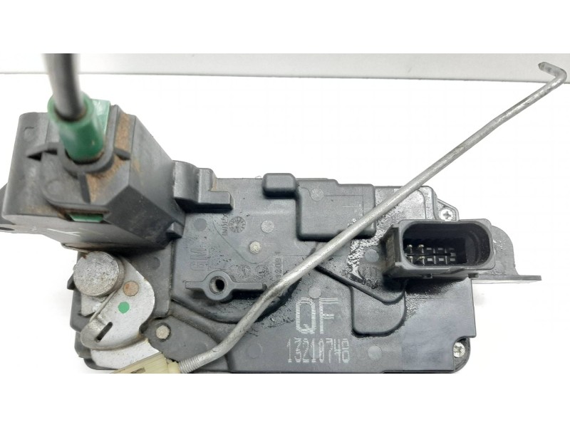 Recambio de cerradura puerta delantera izquierda para opel astra gtc sport referencia OEM IAM 13210748 4 PINES 