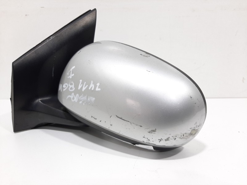 Recambio de retrovisor izquierdo para nissan almera tino (v10m) básico referencia OEM IAM 96301BU23A PLATA ELÉCTRICO