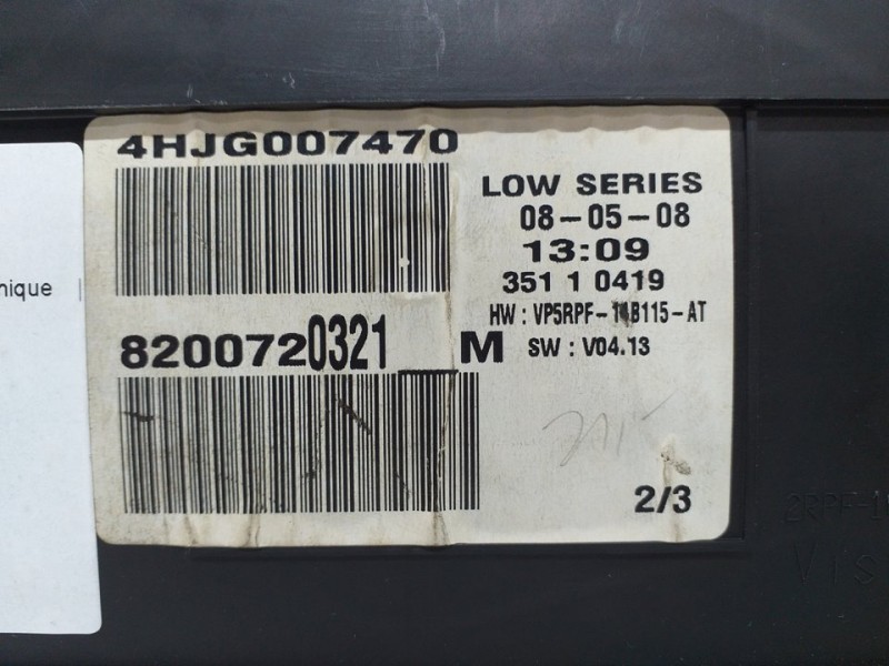 Recambio de cuadro instrumentos para renault megane ii berlina 5p dynamique referencia OEM IAM   