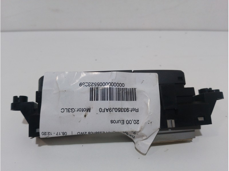 Recambio de interruptor para hyundai kona essence 2wd referencia OEM IAM 93350J9AF0  