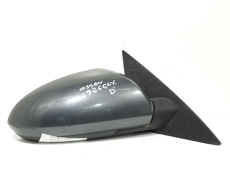 Recambio de retrovisor derecho para nissan primera berlina (p12) acenta referencia OEM IAM 96301AU480 GRIS ELÉCTRICO