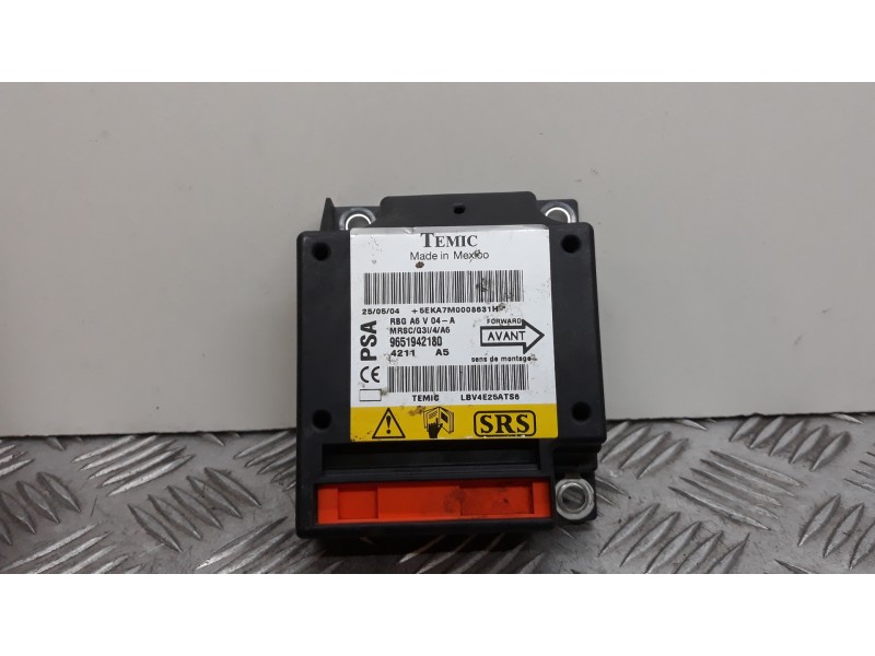 Recambio de centralita airbag para citroën c2 x referencia OEM IAM 9651942180  
