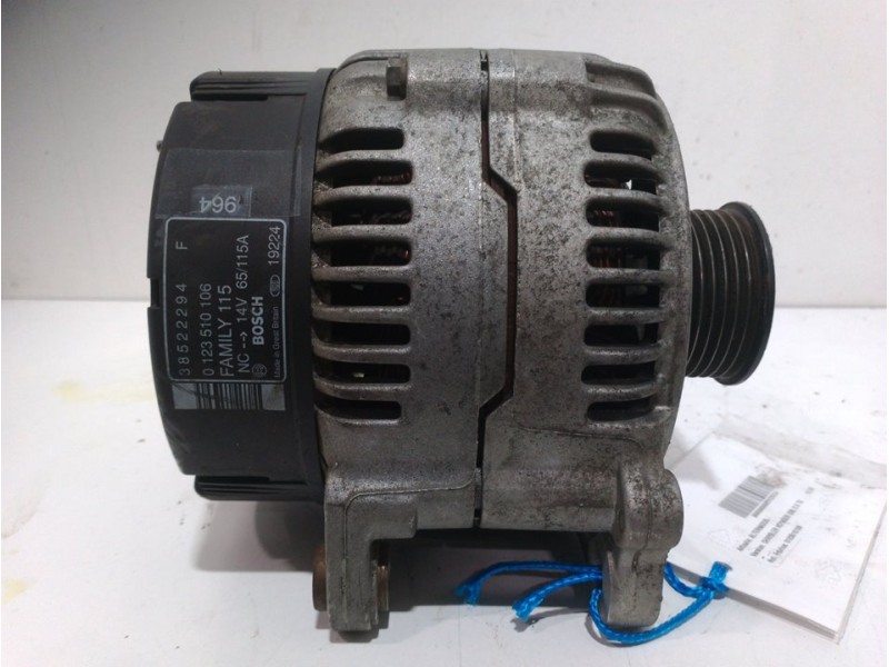 Recambio de alternador para chrysler voyager (gs) 2.5 td referencia OEM IAM 0123510106 38522294 