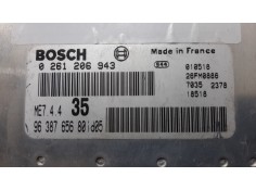 Recambio de centralita motor uce para peugeot 307 (s1) xs referencia OEM IAM 0261206943 9638765680  2