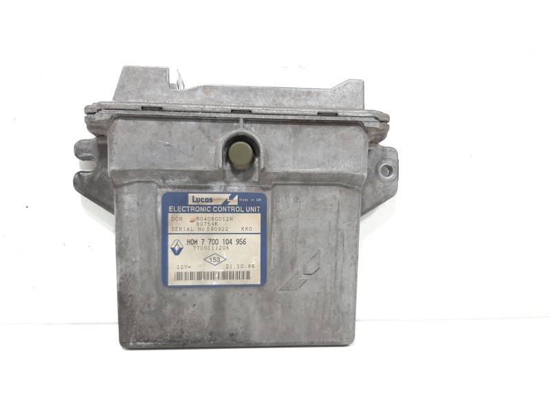Recambio de centralita motor uce para renault kangoo (f/kc0) alize referencia OEM IAM 7700104956  