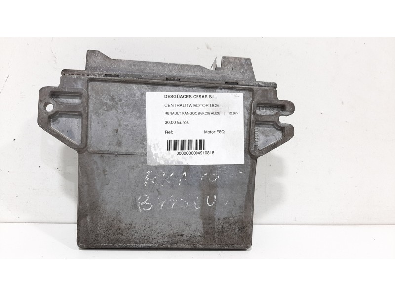 Recambio de centralita motor uce para renault kangoo (f/kc0) alize referencia OEM IAM 7700104956  