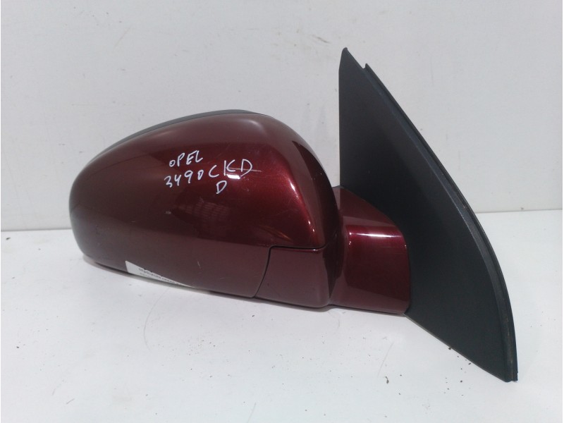 Recambio de retrovisor derecho para opel vectra c berlina club referencia OEM IAM  GRANATE ELECTRICO