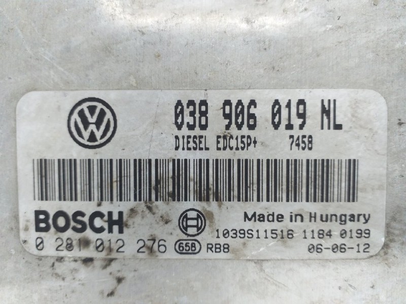 Recambio de centralita motor uce para seat ibiza (6l1) reference referencia OEM IAM 038906019NL  