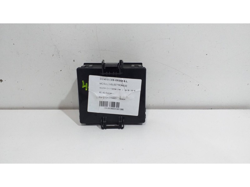 Recambio de modulo electronico para mazda cx-3 center-line referencia OEM IAM D10A67562D DB4G67650B 