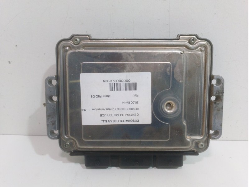 Recambio de centralita motor uce para renault scenic ii confort authentique referencia OEM IAM 0281011776  