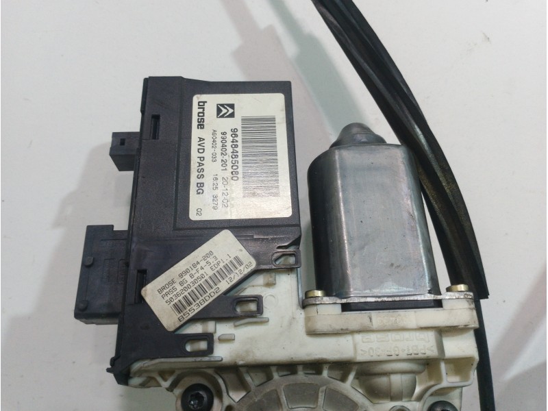 Recambio de elevalunas delantero derecho para citroën c5 berlina 2.0 hdi sx referencia OEM IAM 9648485080  
