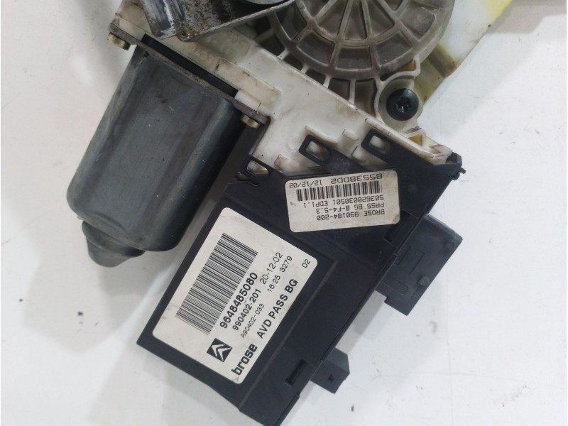 Recambio de elevalunas delantero derecho para citroën c5 berlina 2.0 hdi sx referencia OEM IAM 9648485080  