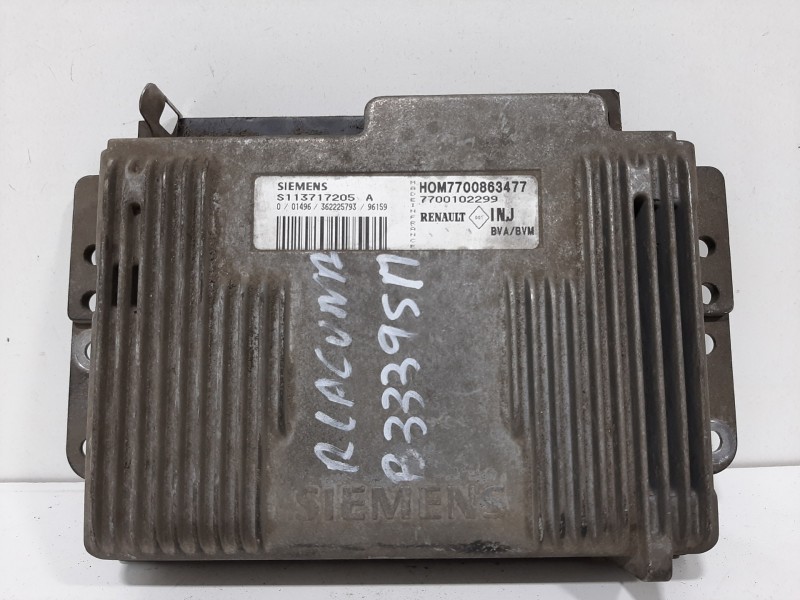 Recambio de centralita motor uce para renault laguna (b56) 2.0 anade referencia OEM IAM S113717205A HOM7700863477 