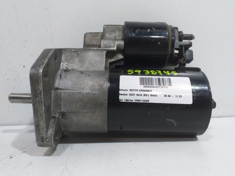 Recambio de motor arranque para seat ibiza (6k1) stella referencia OEM IAM 036911023S  