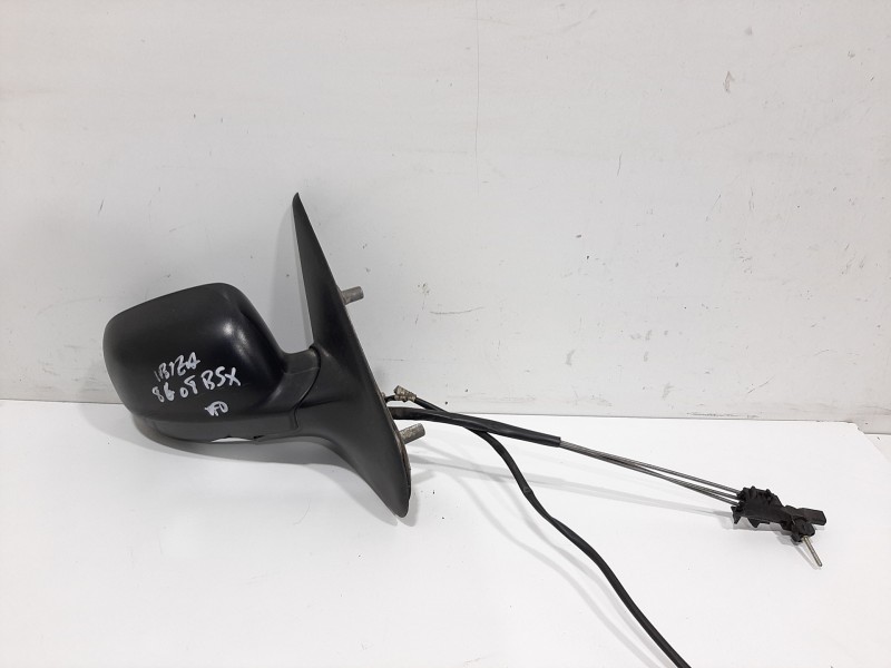 Recambio de retrovisor derecho para seat ibiza (6k1) stella referencia OEM IAM  NEGRO MANUAL